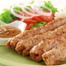 چلو کباب کوبیده مرغ